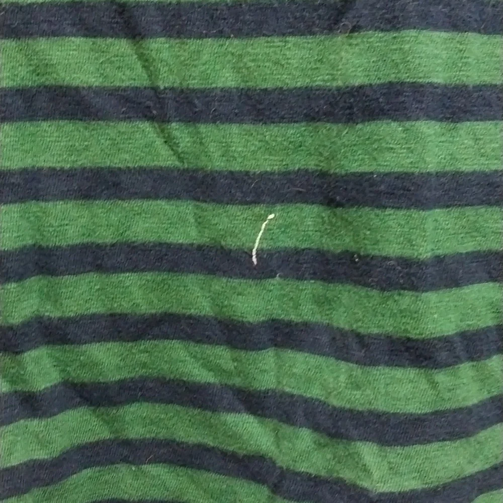 Gap Green, Blue and Yellow Striped Long Sleeve Tee Small